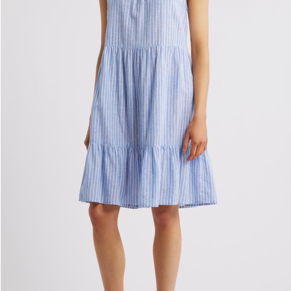 beachlunchlounge Light Blue Textured Top